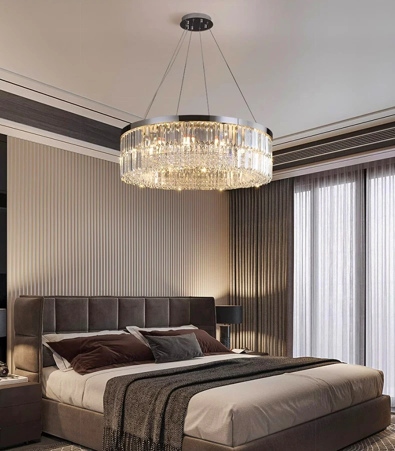 Description Picture 3 of itemhome decorationPendant lights, luxury crystal living room chandelier, bedroom Pendant lamp, ceiling light, indoor lighting