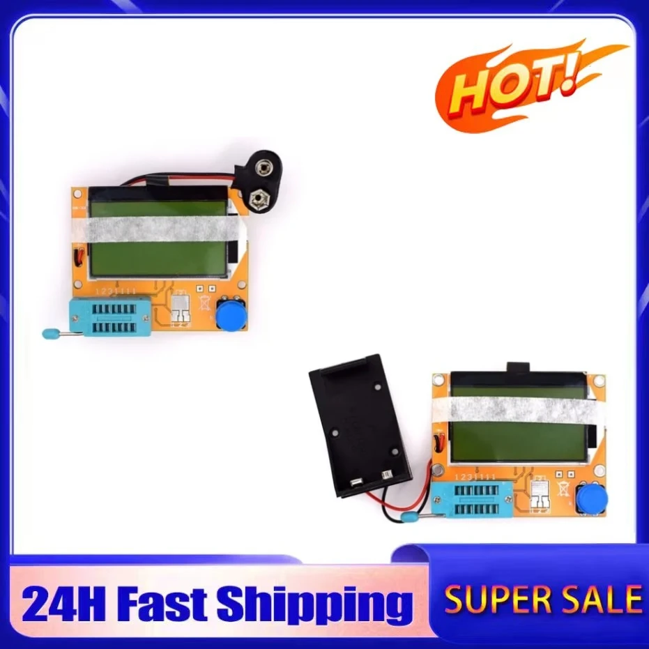 Lcr-T4 Esr Meter Transistor Tester Diodo Triodo Capacità Scr Induttanza Nuovo M12 Dropship