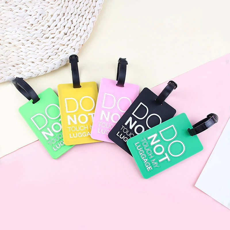 

Newest Cute Letters Luggage Travel Accessories Tag Not Your Bag Suitcase ID Address Holder Baggage Boarding Tag Portable Label