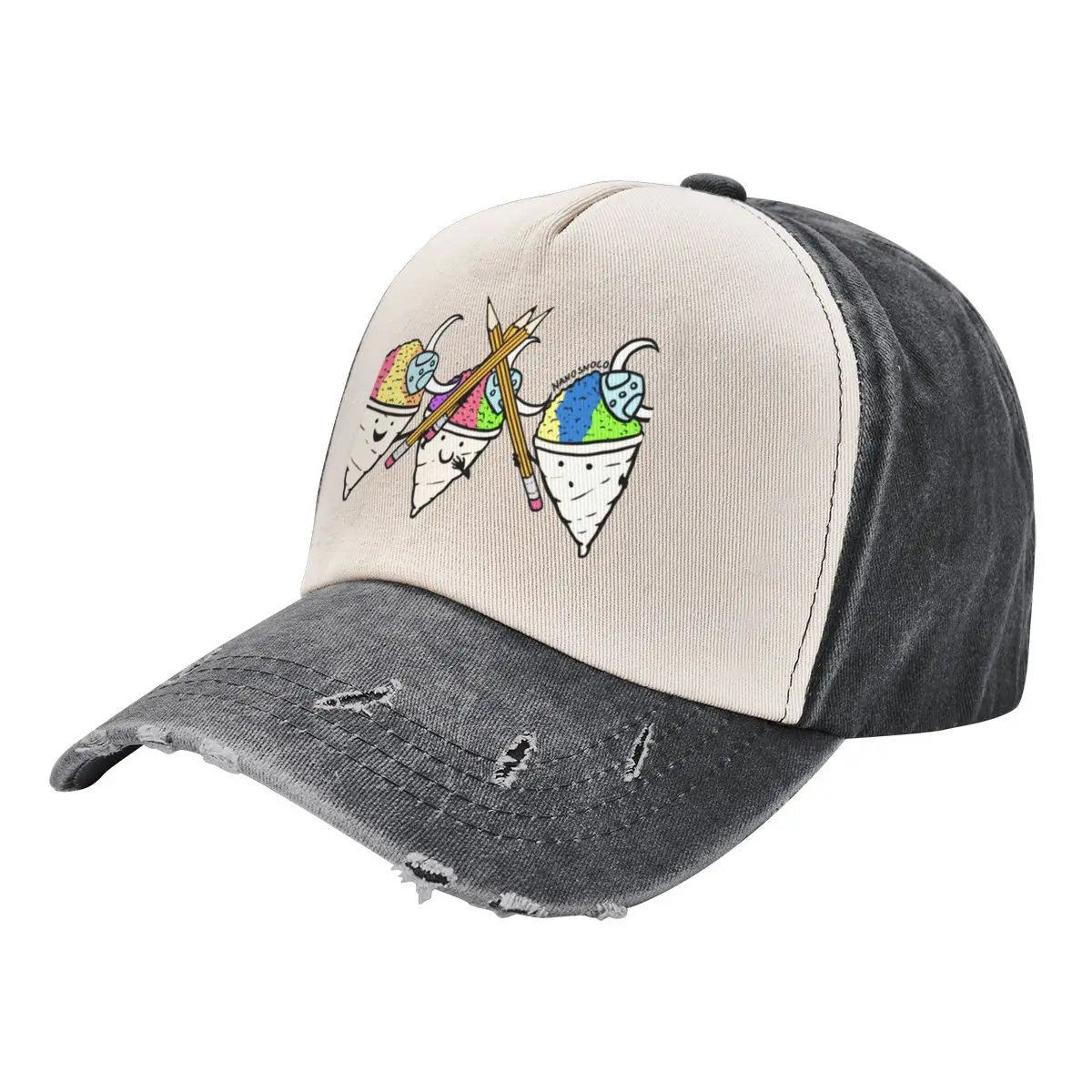 

SnoCones Write Together Baseball Cap Rugby Trucker Cap Men Women's