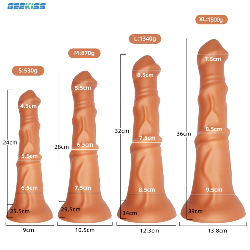Super Big Soft Silicone Horse Dildo Animal Penis Suction Cup Vagina Orgasm Prostate Massager Anal Dilator Sex Toys For Woman Men