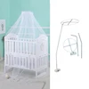 Summer Dome Mosquito Net Baby Bed Canopy Netting Stand Hanging Bed Net Support Crib Mosquito Curtain Fly Insect Protection Tent 1