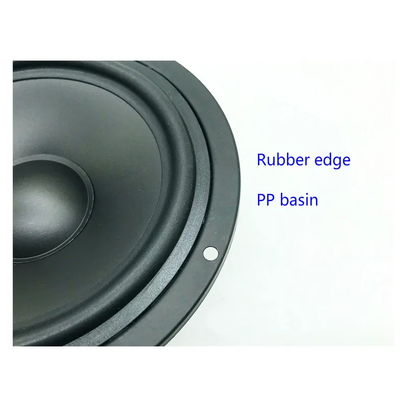 Sotamia-motorista Midrange Woofer Alto-falante de Som Home Theater Rubber Edge Bacia pp Alto-falante Áudio Ohm Ohm 60w 1pc - Image 2