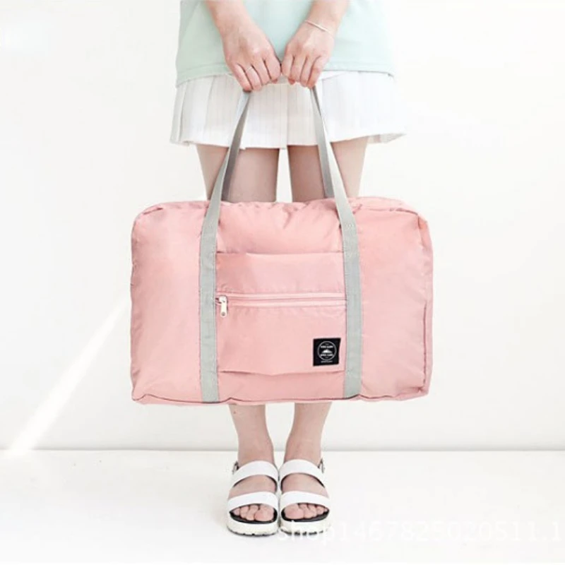 New Nylon Foldable Maternity Bag Unisex Large Capacity Storage Bag Luggage Women Waterproof Handbags Portable Travel Bags