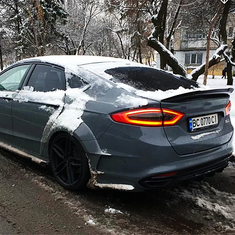 Par De Flares/difusores De Guardabarros Estilo Carbono Para Ford - Para Ensanchar Ruedas, Cinta 3M Incluida