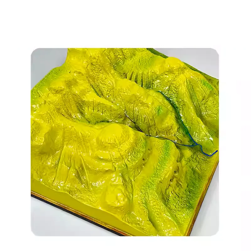 황토 고원 지형학 지질 교육 보조 중학교 지리 교육 장비 지리 모델 교육