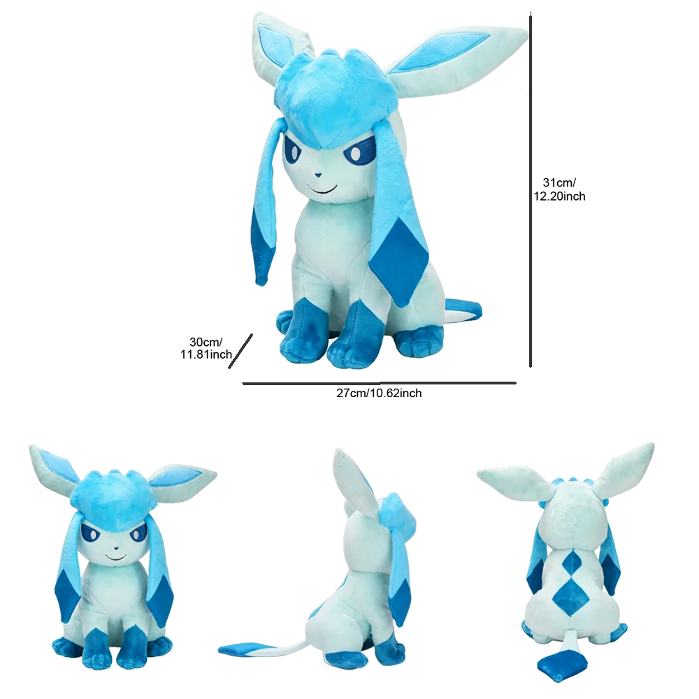Sylveon Umbreon Eevee Plüschtiere, entzückende Feenpuppe, guter Anime-Charakter, Stofftier, Plüsch, Party-Dekoration, niedliche Geschenke für Kinder – Detail 3