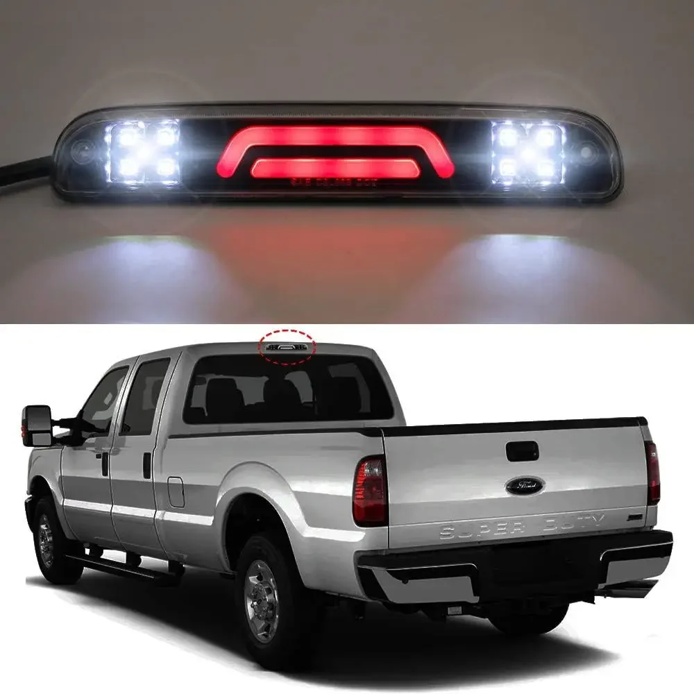 For Ford Ranger F-250 SD F-350 F-450 F-550 SD 1999-2016 LED Car 3rd Third Brake Light Back Signal Reversing Cargo Stop Rear Lamp