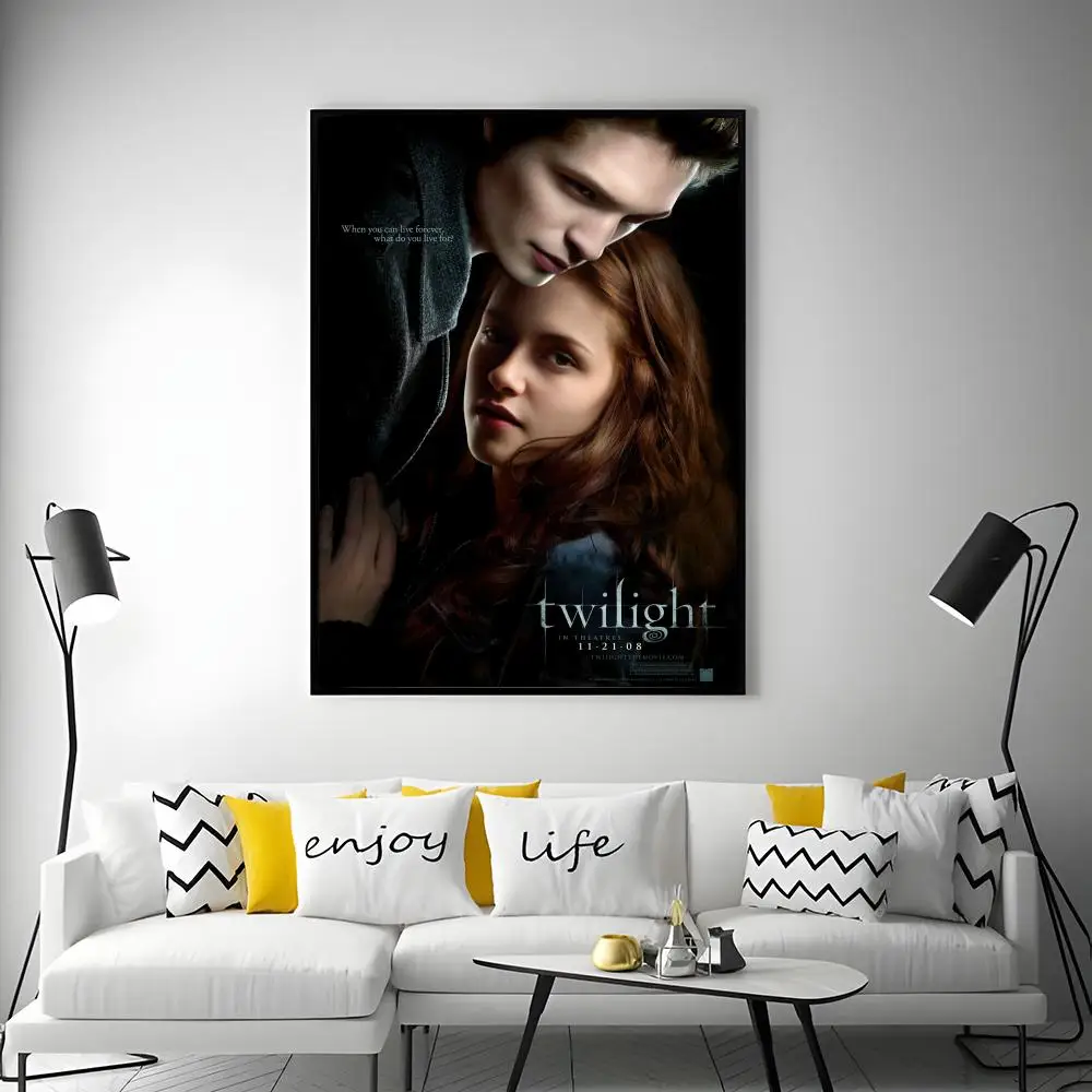 Film The Twilight Poster, vielseitige HD-wasserdichte Wandkunst, selbstklebende Dekoration für jeden Raum, ideales Geschenk – Detail 7