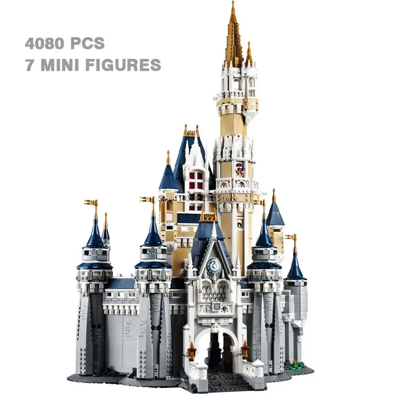 

NEW Compatible 43222 Princess Castle Modular Building Blocks Bricks Education Kids Christmas Birthday Gifts Toy 71040 16008
