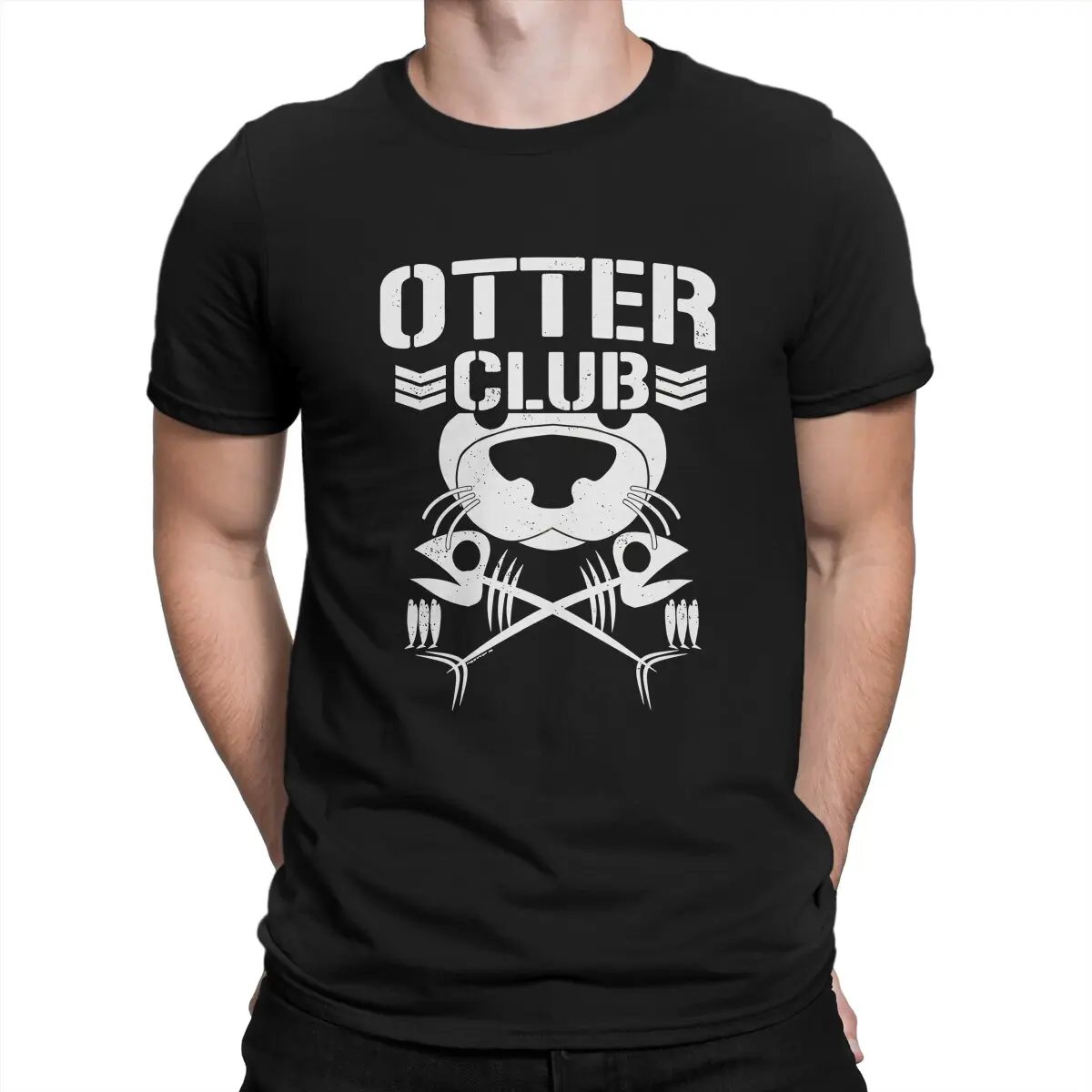 

Men Club It's Reeeeeeal !! T Shirts Otter Pure Cotton Clothes Casual Short Sleeve Crew Neck Tee Shirt Printed T-Shirts