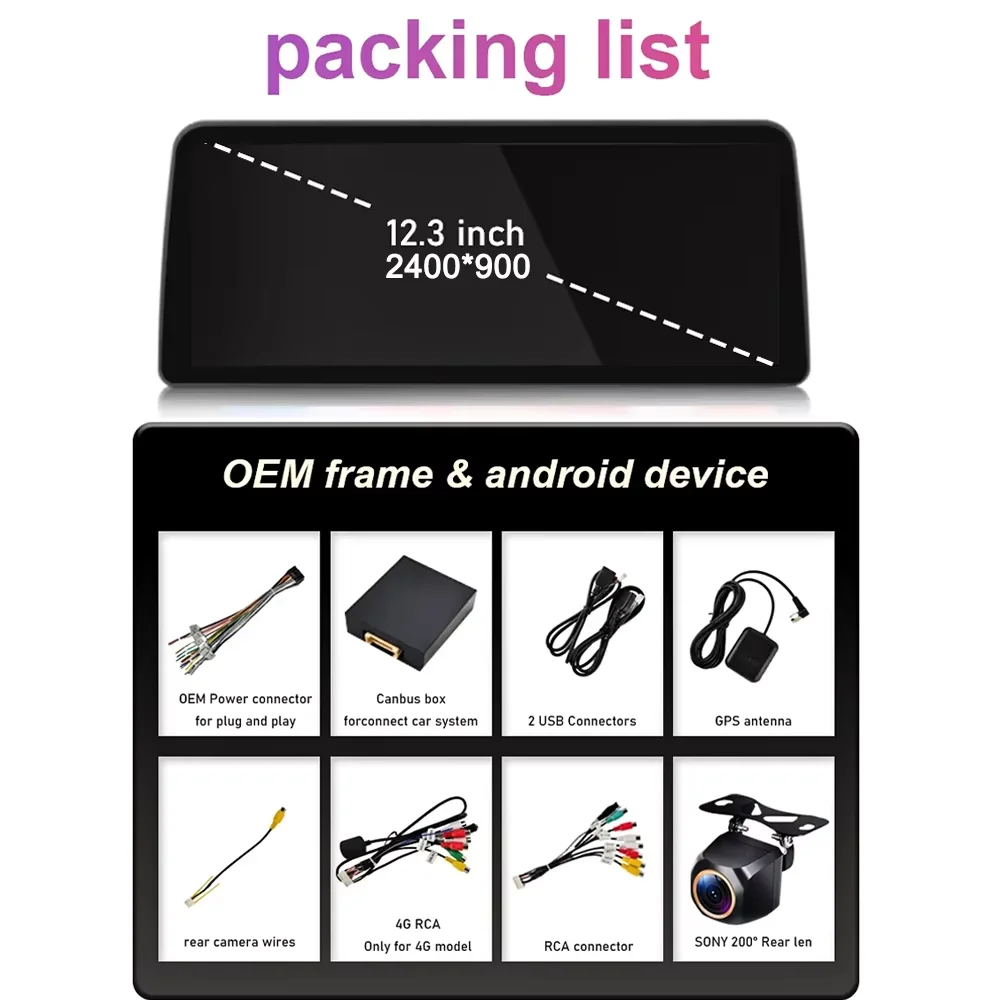 Radio para Auto Android 16 de 12.3 Pulgadas para Mazda 3 Axela BM 2014-2019, Carplay Inalámbrico, Android Auto, Reproductor Multimedia, GPS, 5G 6
