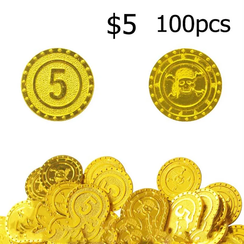 Pirate Gold Coins Clipart