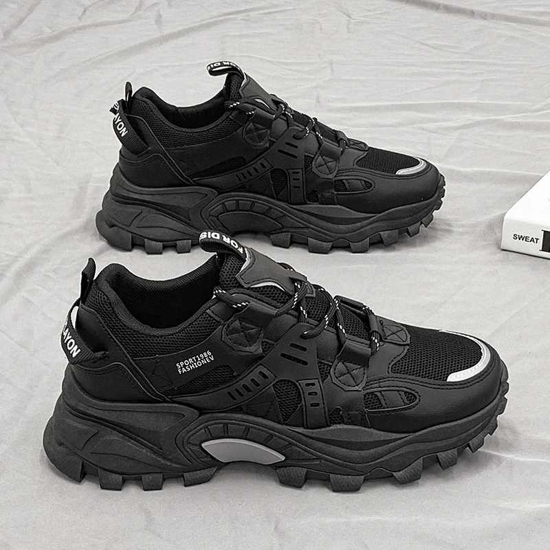 

Damyuan Men's Outdoor Sneakers Comfortable Lightweight Ankle Shoes Big Size Breathable Running Shoes Non-slip Casual Man Shoes