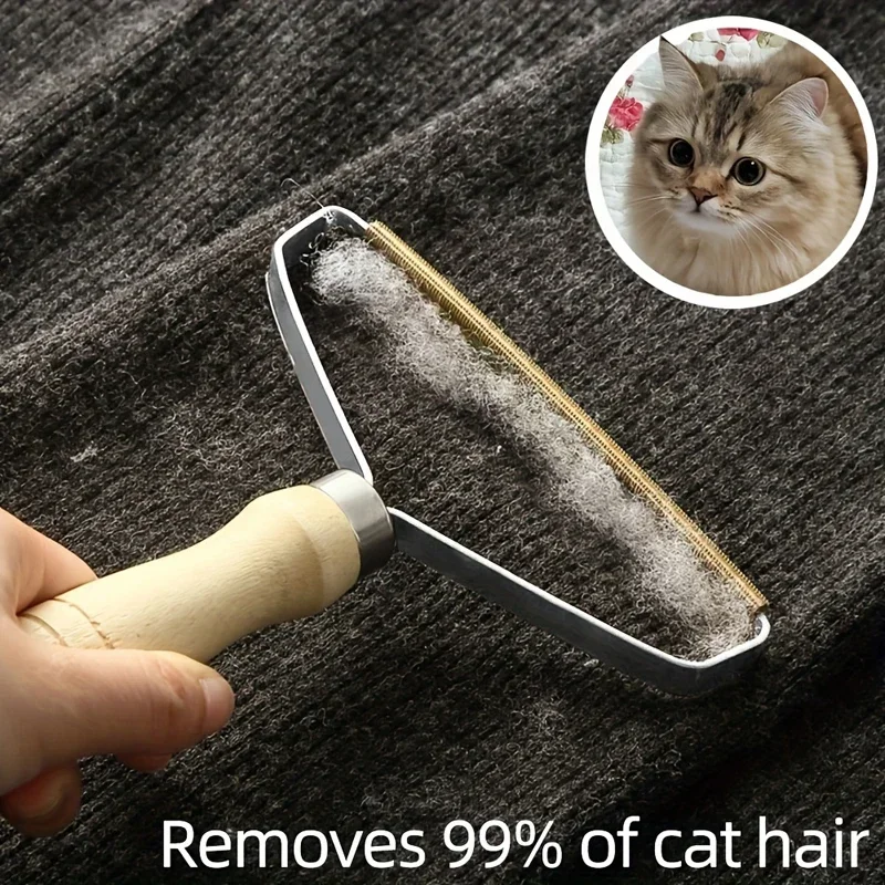 Lint Remover Portable Pet Hair Remover Brush Manual Roller Sofa Clothes Cleaning Fabric Shaver Tool