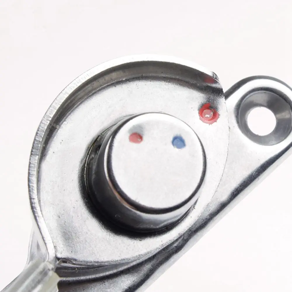 1pc Stainless Steel Sliding Door Window Double-sided Household Insurance Buckle Hardware Accessories Crescent Lock Window Lock