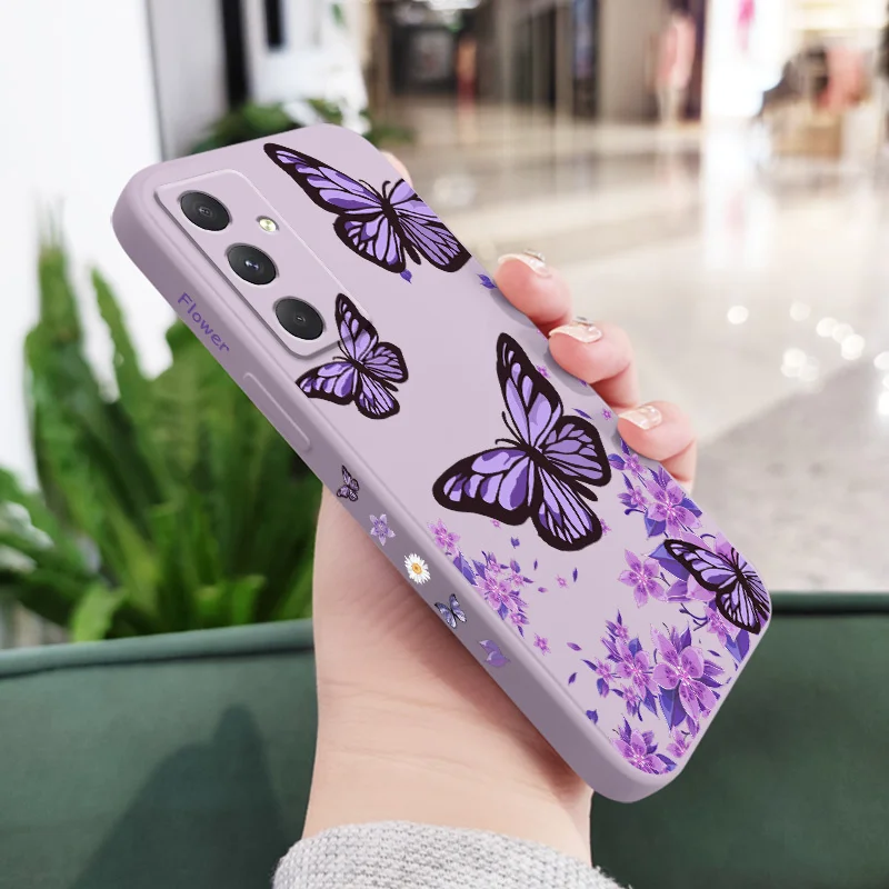 Enchanting Butterfly Silicone Phone Case - Dreamy Design