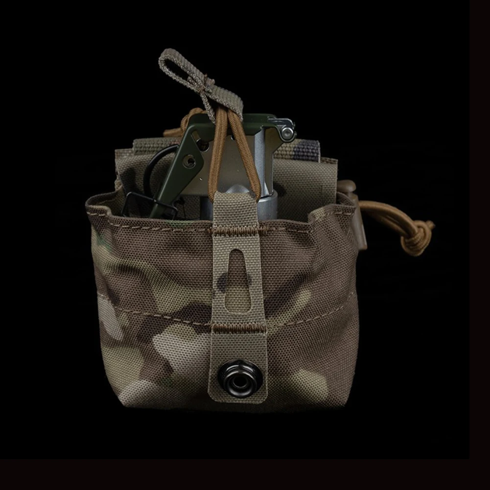 Mini SPUD Bag Multi-purpose Molle Storage Pack Lightweight Walkie Talkie Waist Pack Quick Release Outdoor Activities Props