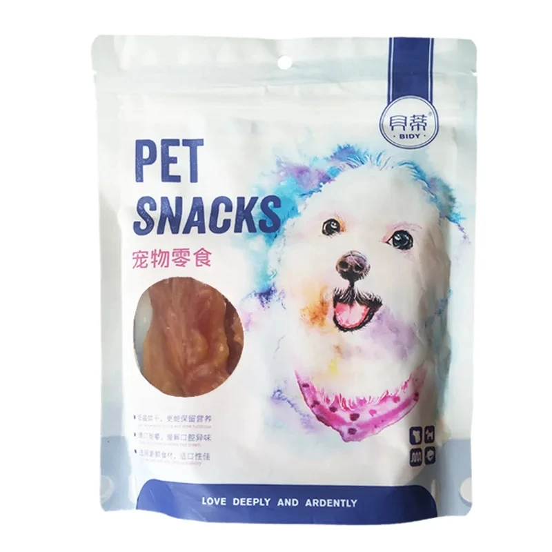 Dog Dog Snack Dry Chicken Breast 400g Puppy Dried Meat Strip Training