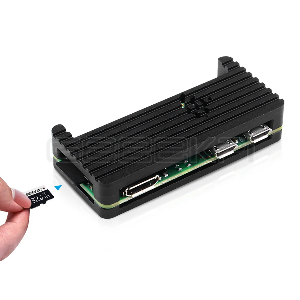 GeeekPi-Raspberry Pi Zero 2 W Alumínio Enclosure,