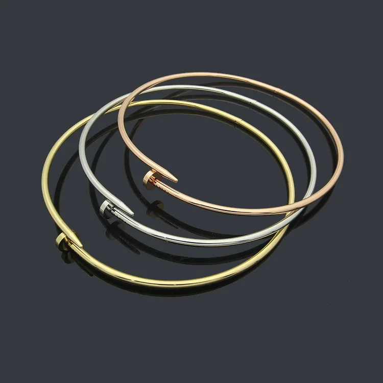 

Ожерелье-цепочка из нержавеющей стали золотого и серебряного цвета для женщин, Классическая модная подвеска с защитой от ржавчины для девушек, ювелирное изделие в подарок