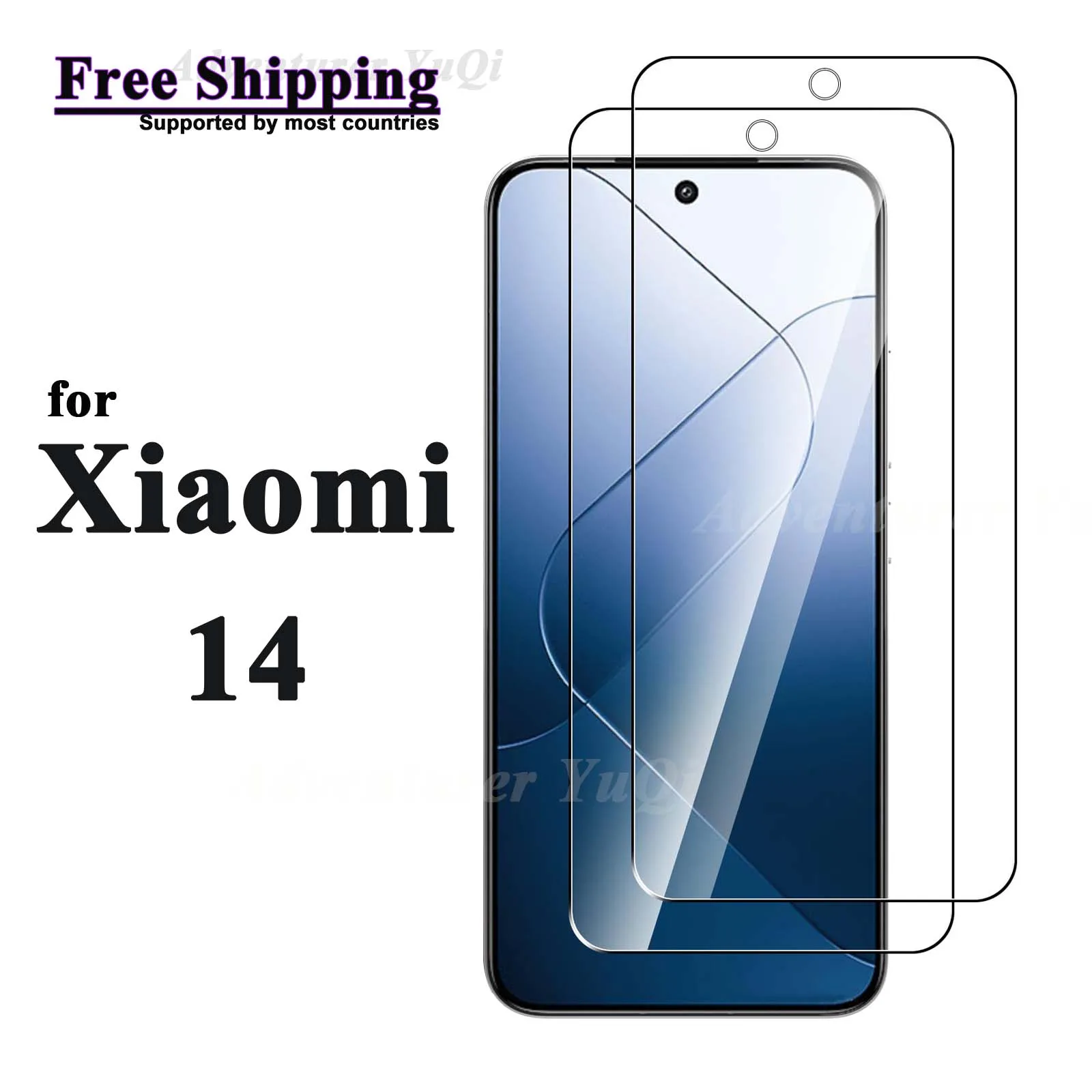 

Screen Protector For Xiaomi 14 Tempered Glass HD 9H Hight Aluminum Anti Scratch Case Friendly Free Shipping