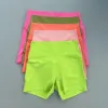 Solid Color tight Women Fitness Sport Short High Waist Yoga Short Legging Squatting Proof Comprehensive Training Jog AthletiC 3