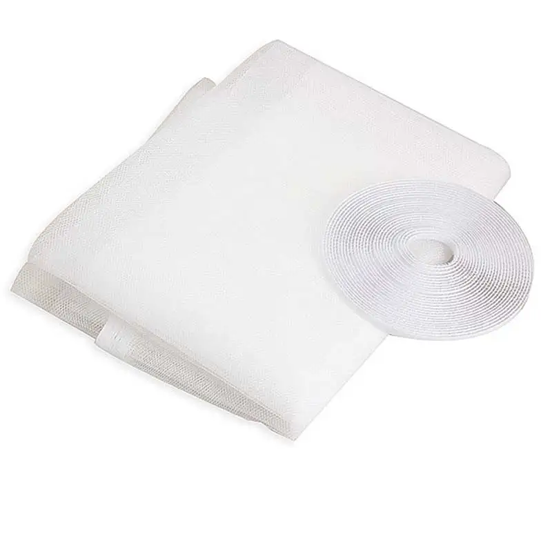 DIY 곤충 창 스크린 플라이 스크린 커튼 모기 버그 메쉬 스크린 가정용 자체 접착 스크린 메쉬 곤충 그물 침실