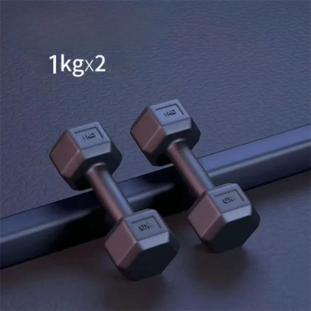 2 шт. Екологічно чисті шестикутні гантелі Push Up Зручна рукоятка Нековзка гантель для важкої атлетики 1/2/3/5 кг Інструмент для домашнього тренажерного залу