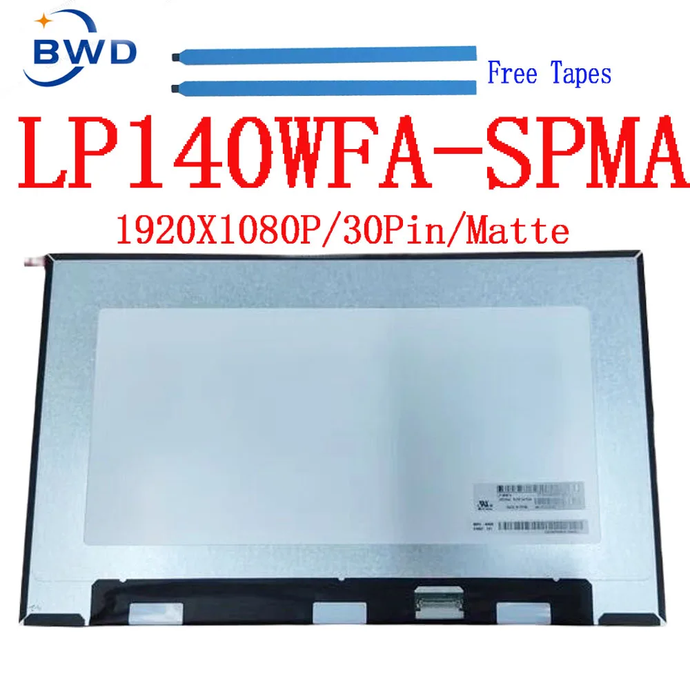 Fhd Portátil para hp Elitebook 840 g8 Lcd Display Led Matrix Edp 30 Pinos M07092001 Lp140wfa-spma 14.0
