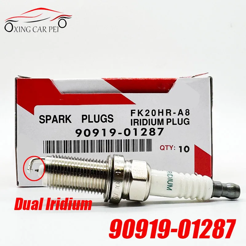 4pcs 90919-01287 FK20HR-A8 Iridiym Spark Plug 90919 01287
