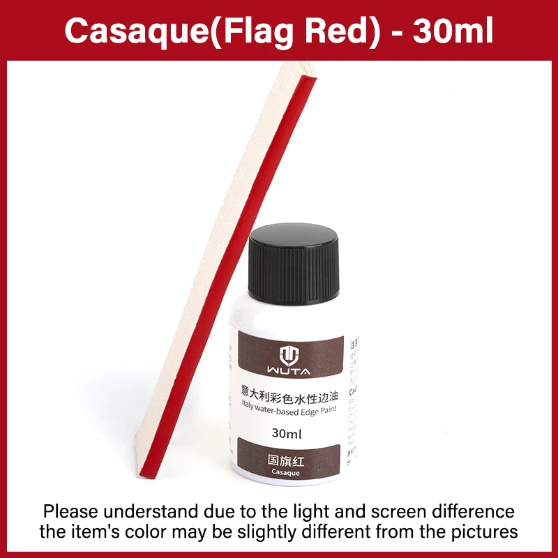 Professional Leather Edge Paint - 30ml | Dye & Finish for DIY Craft & Shoe Projects