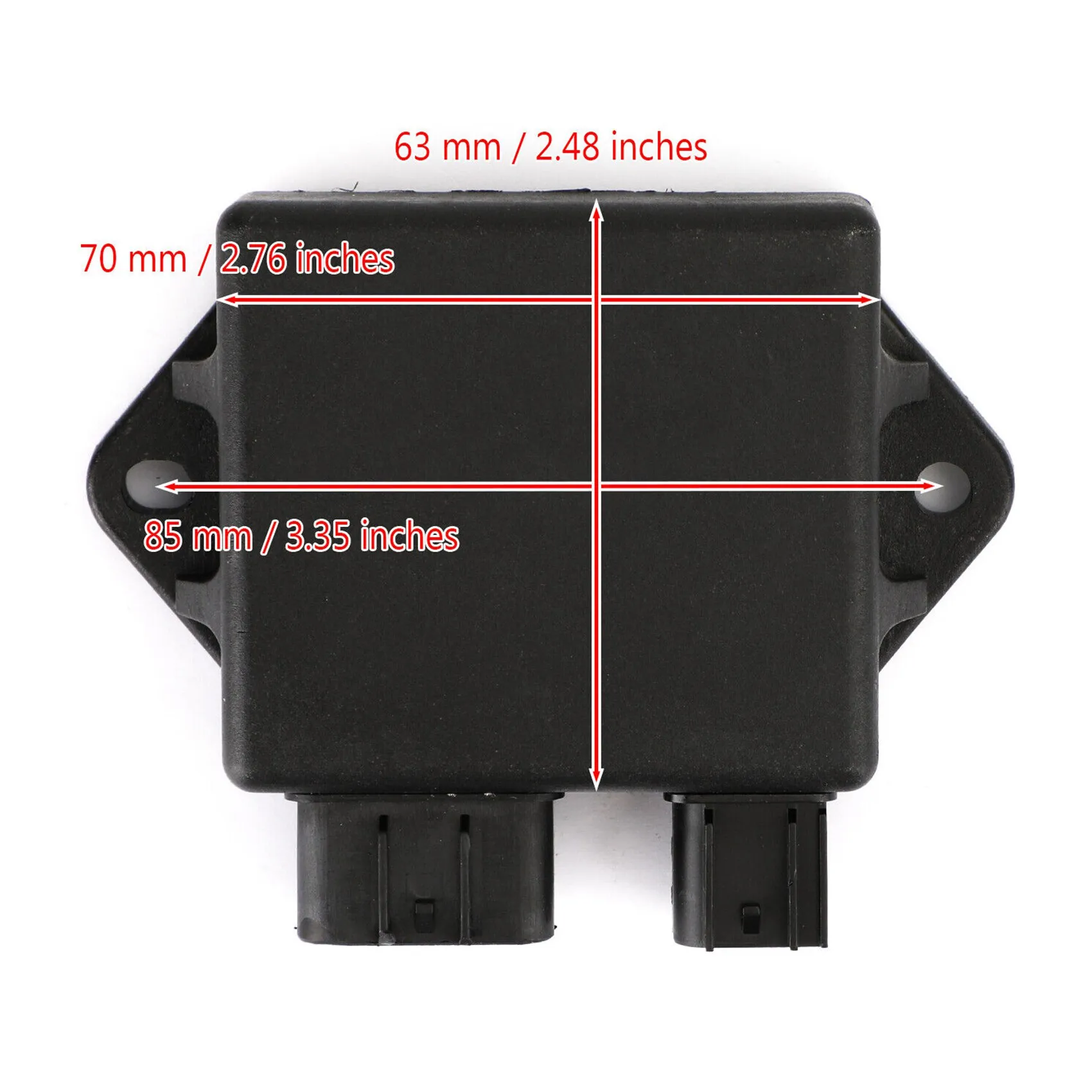 히다 2 스트로크 40HP 보트 엔진용 66T-85540 CDI 유닛, 야마하 66T-85540-00 선외 모터 용 CDI