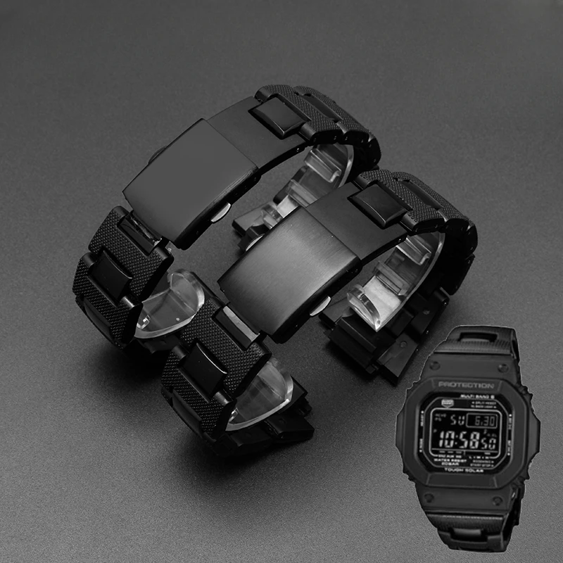 Per Casio Plastic Steel Sostituisci L'Interfaccia Convessa Modificata Da 16Mm Gw-M5610 Dw6900 Dw5600 Dw9600 G-Shock Cinturino Per Orologio Integrato