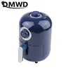 1L Capacity Oil Free Deep Fryer French Fries Chicken Frying Machine Time and Temperature Adjustable Smokeless Mini Bake Oven 1
