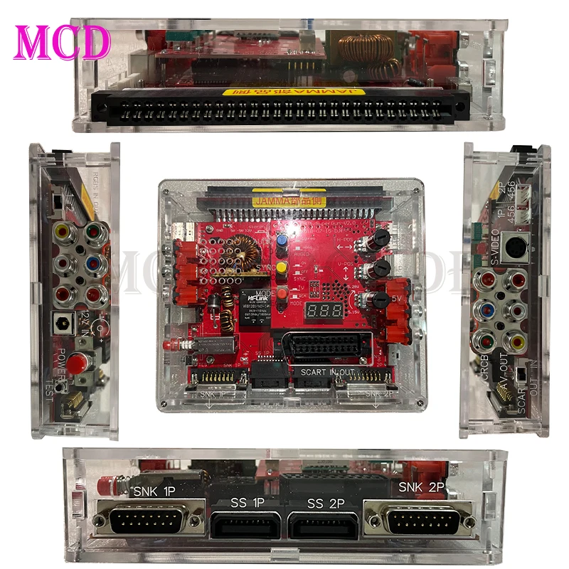 RGBS Adjustment picture position Converter SCART A... – Grandado
