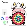 Montessori Dart Board Target Sports Game Toys For Children 4 To 6 Years Old Outdoor Toy Child Indoor Girls Sticky Ball Boys Gift 5