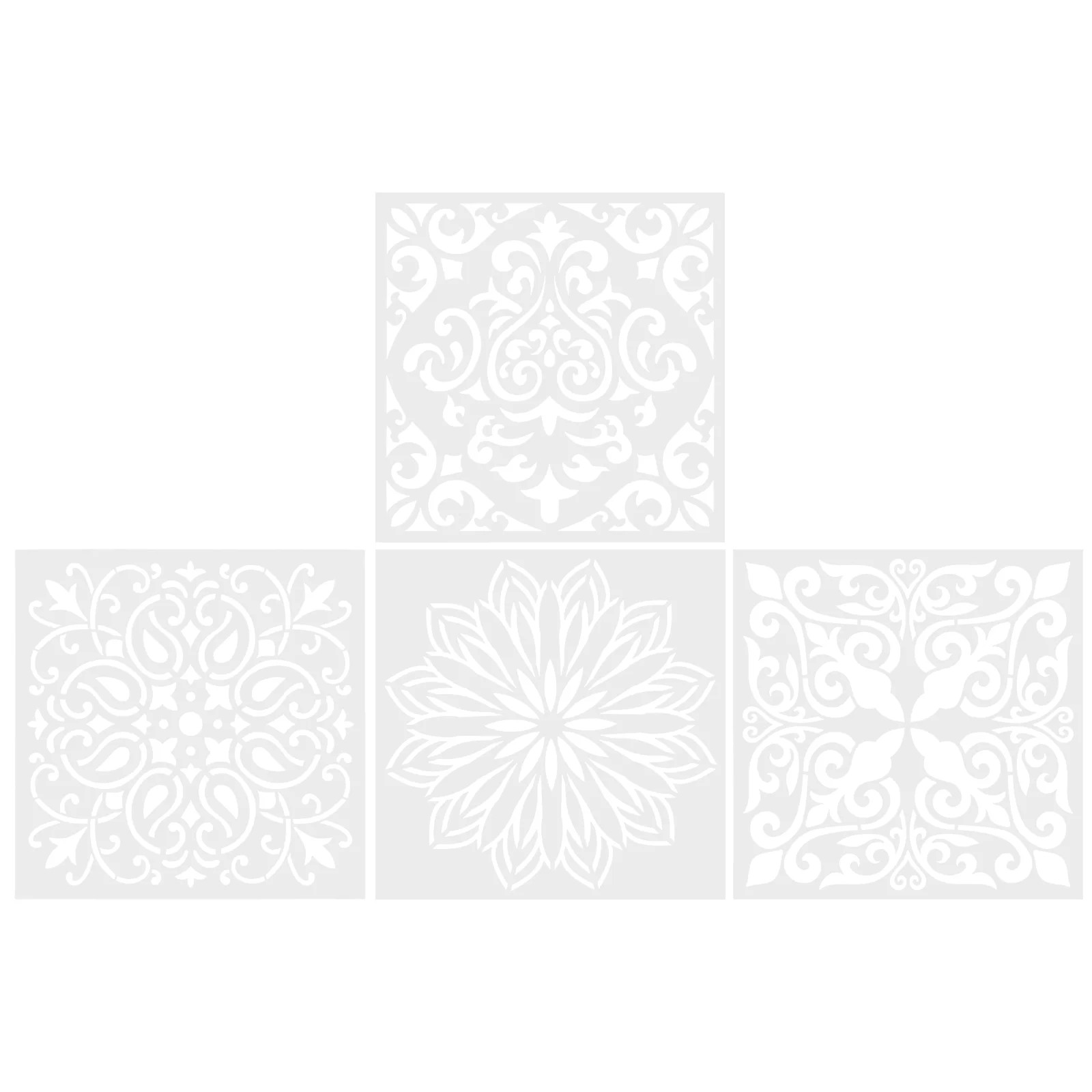 

4 шт./набор, трафареты для рисования