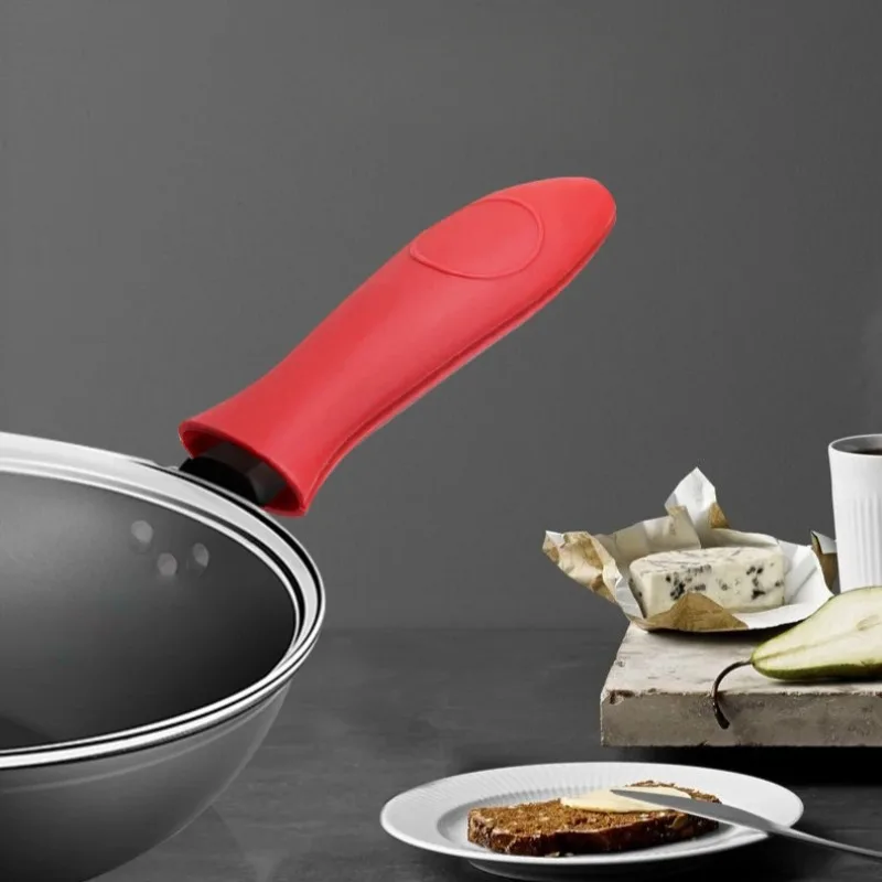 Silicone Pan Handle Cover Thickened Pot Handle Insulation Sleeve