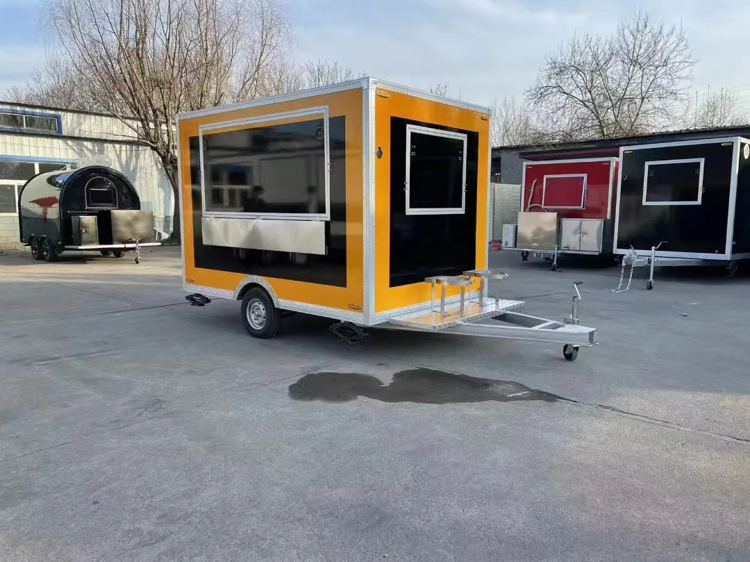 New Fashion Mobile Food Truck Sold Directly By Manufacturers