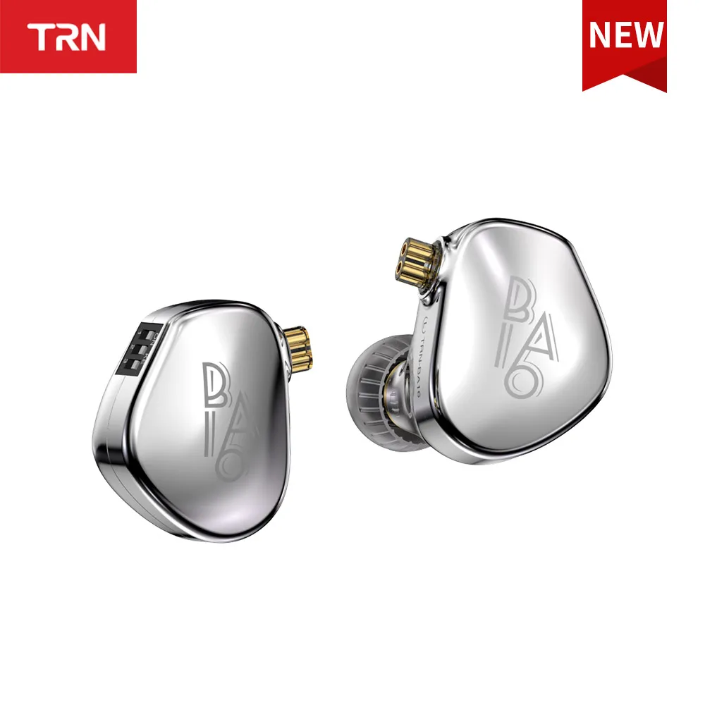 

TRN BA16 Flagship 16 Balanced Armature Drivers HIFI In-ear Earphones Wired with Tuning Switch Cancelling Earbuds Bass Headset
