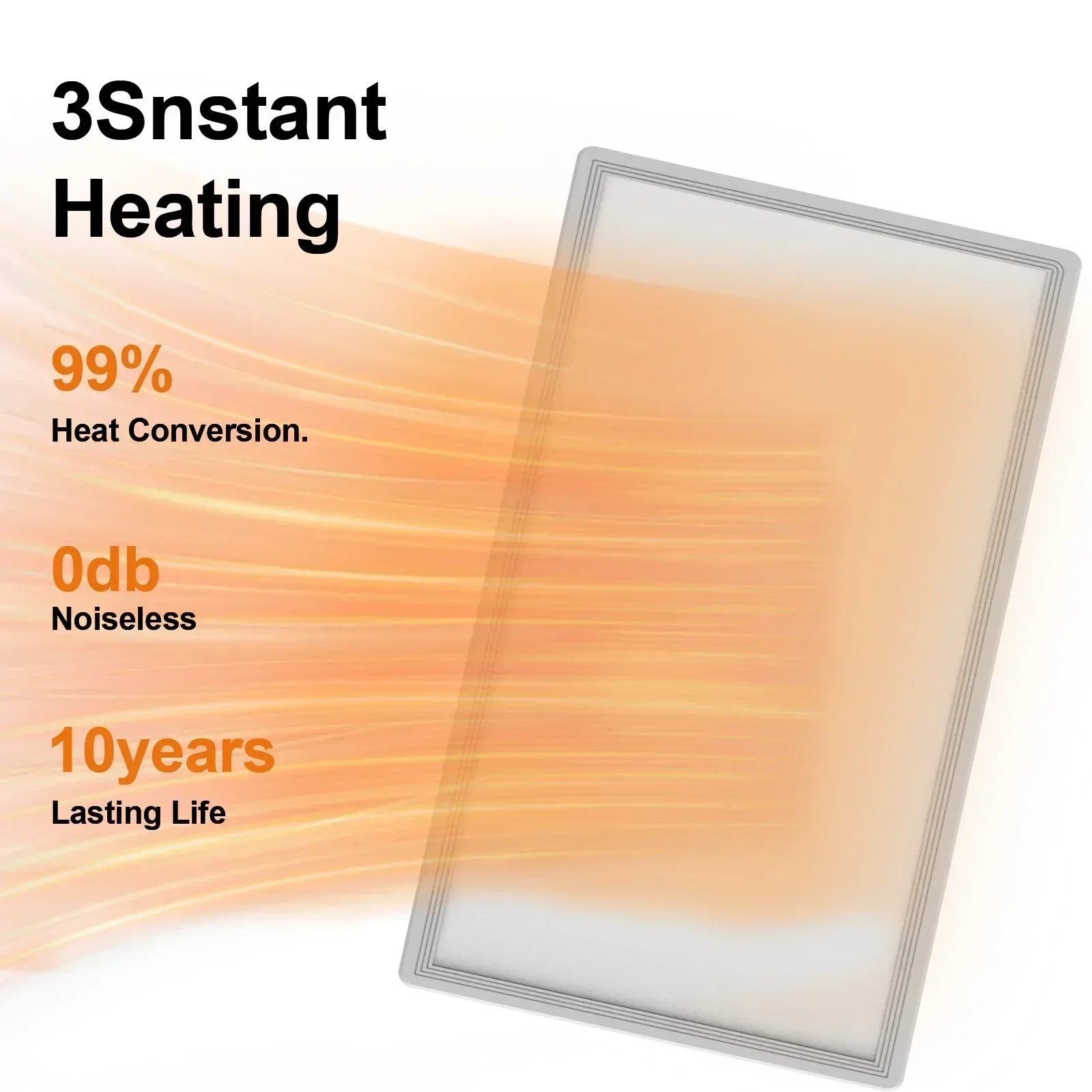 Winter 500*900mm Infrared Heater 450W Far Infrared Panel Heater Indoor Energy-Saving with Overheating Protection Electric