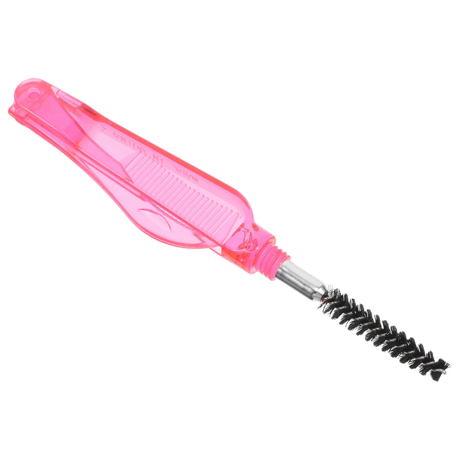 접이식 레드 속눈썹 빗 듀얼 헤드 컴팩트 속눈썹 눈썹 손질 도구 2in1 메이크업..