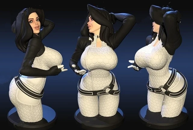 Sexy Woman Teacher Figure 3D Print Model Kit Unpainted Unassembled 5  Version