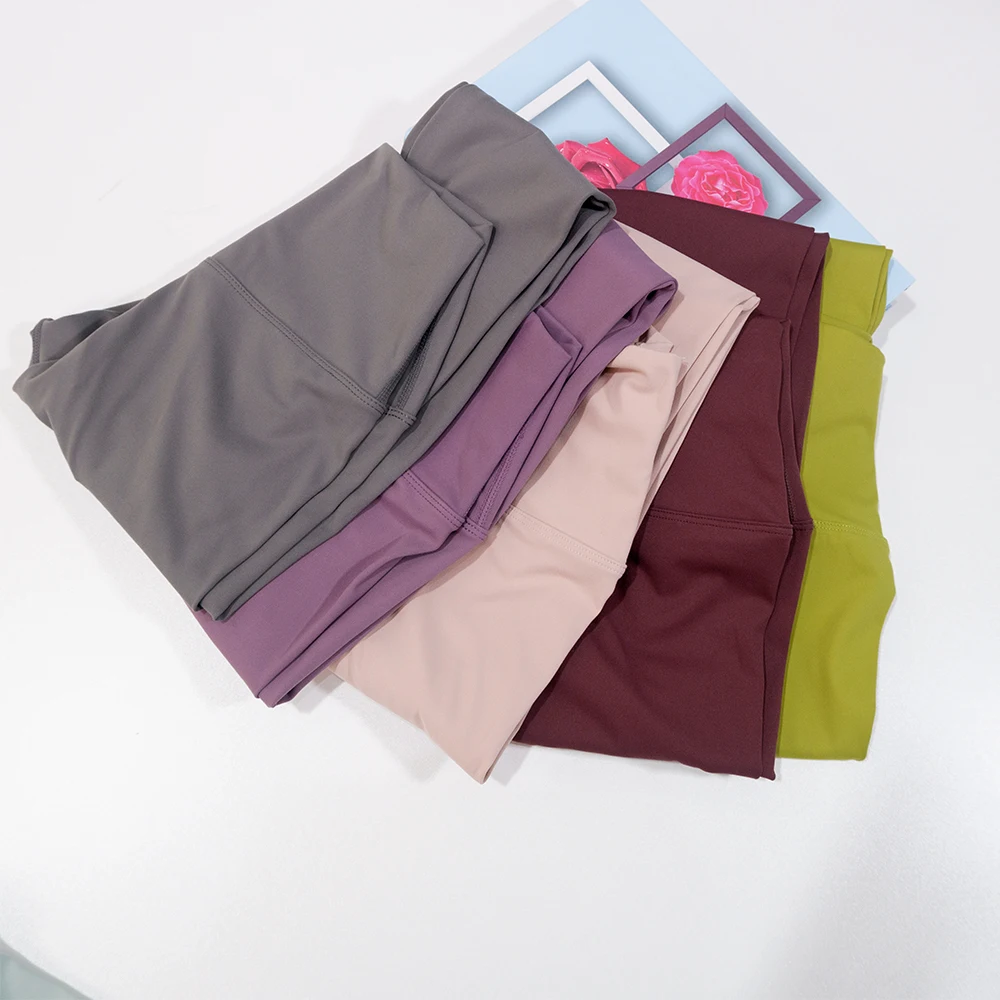 Yoga Pants High Elasticity No Embarrassing Lines Nine-Point Pants Quick-Dry Women's Hip-Lifting Tight Pants High-Waist Naked Fee 5