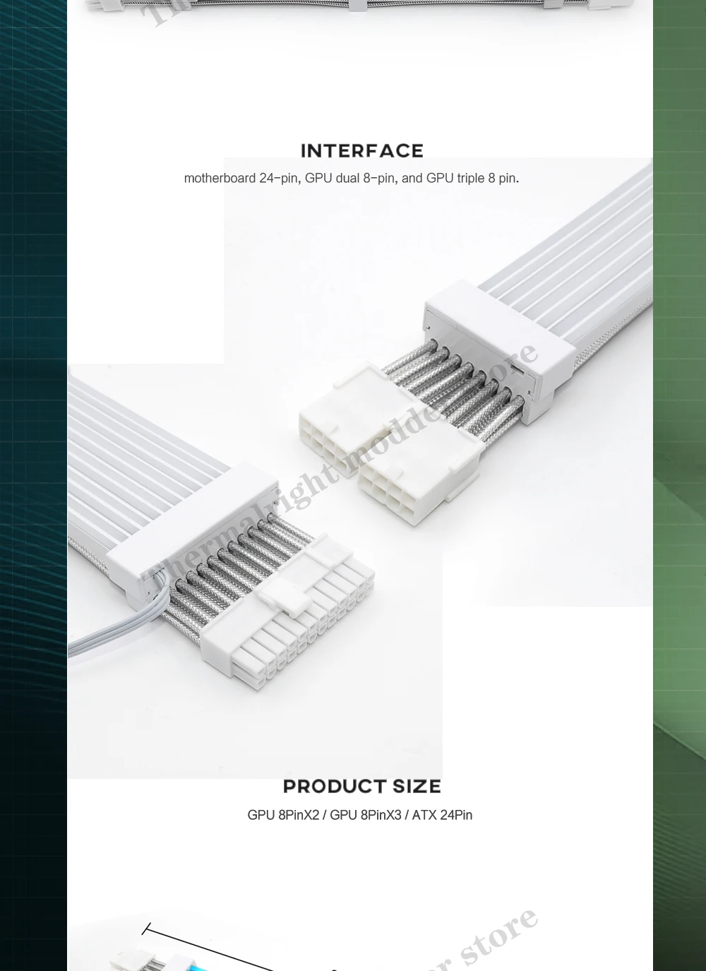 Não Lian Li ATX 24Pin PCI-E 8Pin
