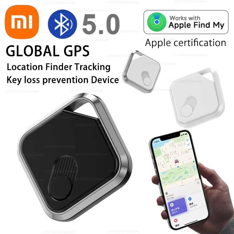 Новый автомобильный GPS-трекер Xiaomi с функцией отслеживания в реальном времени, Антивор, защита от потери, фиксатор с сильным магнитным креплением для Iphone, трекер, позиционер