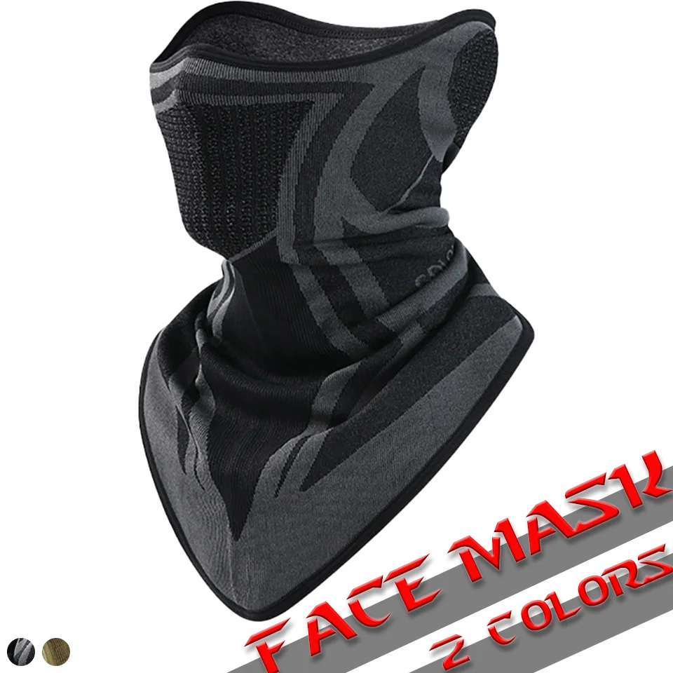 

Outdoor Sports Thermal Bandana Skiing Cycling Hiking Windproof Breathable Masks Motorcycle Bicycle Winter Neck Warm Face Mask