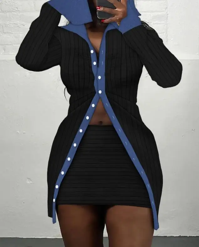 Женский джинсовый топ в рубчик