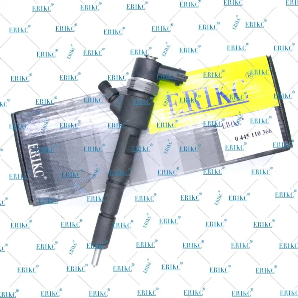 

ERIKC 0445110366 дизельные запасные части, инжектор в сборе 0 445 110 366, топливный инжектор высокого давления с общей топливной магистралью 0445 110 366